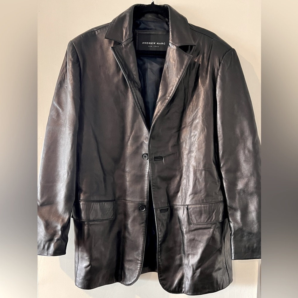 Andrew Marc NY Leather Jacket
